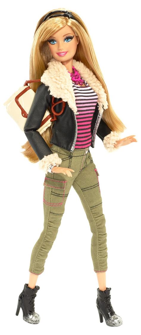 Barbie Style Leather Jacket Barbie Doll Toysplus