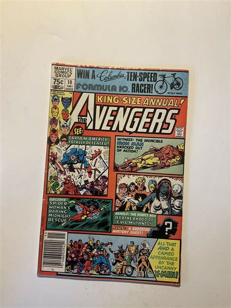 Avengers Annual 10 Fine Fn 5 5 First 1st Rogue Marvel Comic Books Modern Age Marvel