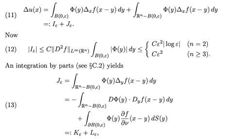 real analysis - Integration by parts in solving Poisson equation ...