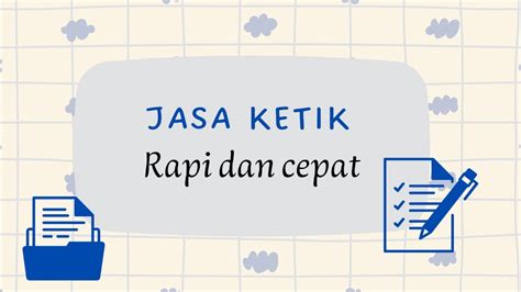 Jasa Pengetikan Dan Edit Dokumen