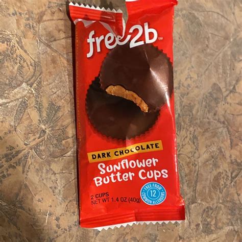 Free B Foods Dark Chocolate Sunflower Butter Cups Review Abillion