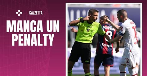 Bologna Milan La Moviola Cera Rigore Su Rebic Serie A News