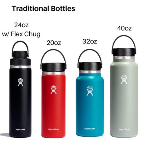 Wide Mouth Hydro Flasks