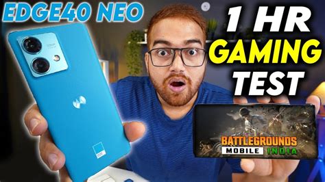 Moto Edge 40 Neo 90 Fps 1hour Pubgbgmi Gaming Test Youtube