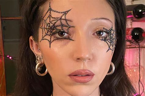 Easy Spider Web Makeup Tutorial Saubhaya Makeup