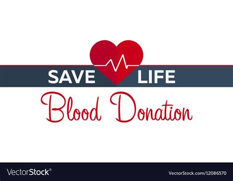 Blood Donation Banner Medical Royalty Free Vector Image