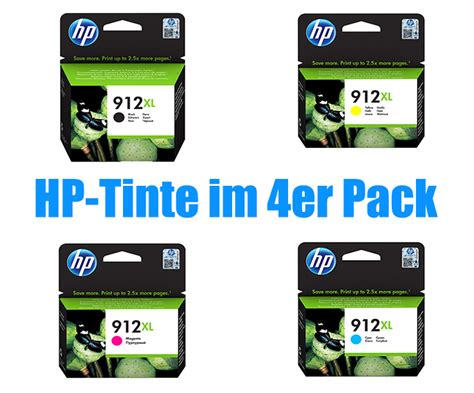 HP Original Tintenpatronen 912XL Multipack 3YP34AE PROMO