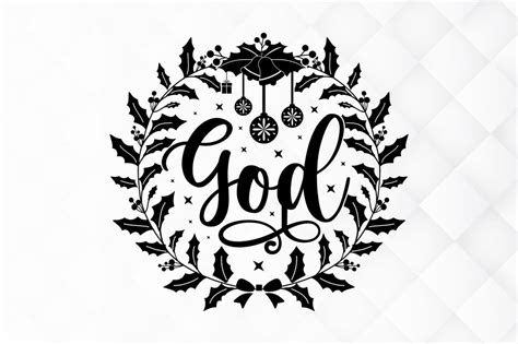 god svg design  fontsy