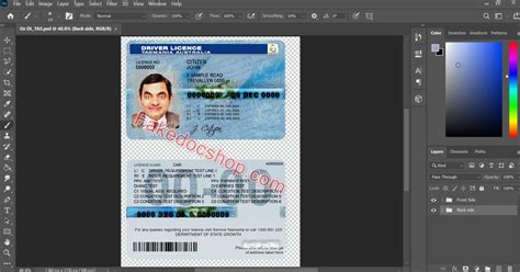 Australia Tasmania Driving Licence Template Fakedocshop