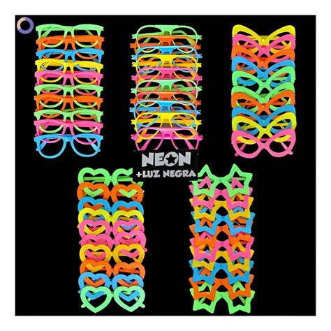 Oculos Neon Para Festa - Kit 50 Óculos Neon para Festa e Balada