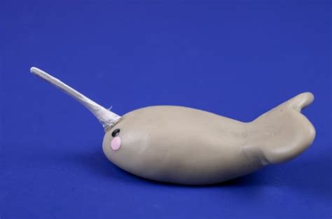 How To Make A Narwhal From Clay Resin Crafts Blog