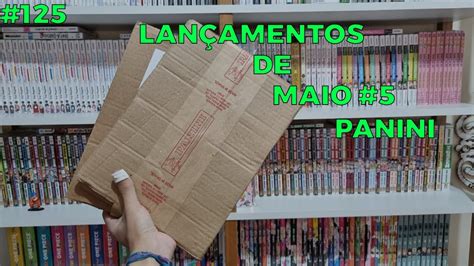 Unboxing Lan Amentos De Maio Panini Youtube