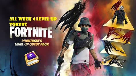 Fortnite Phantasm S Level Up Pack All Week Level Up Tokens Youtube