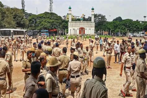 Ganesh Chaturthi Festivities Begin At Hubballi Idgah Maidan