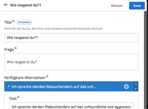 Branching Scenario In H P Zfl Lernen