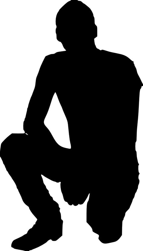 Silhouette Of Man Praying At Getdrawings Free Download