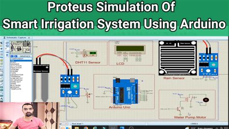 Smart Irrigation System Using Arduino Proteus Simulation Mytrained