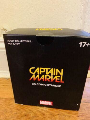 Captain Marvel D Comic Standee Loot Crate Exclusive March New