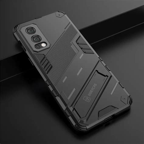 For Oneplus Nord 2 5g Shockproof Rugged Armor Stand Protector Phone Shell For One Plus Nord2 Png