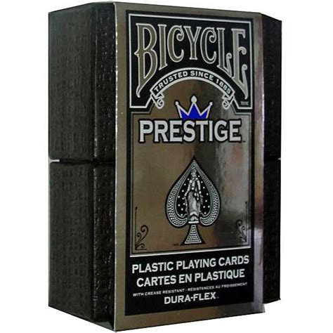 Bicycle Prestige Plastic Playing Cards - Blue