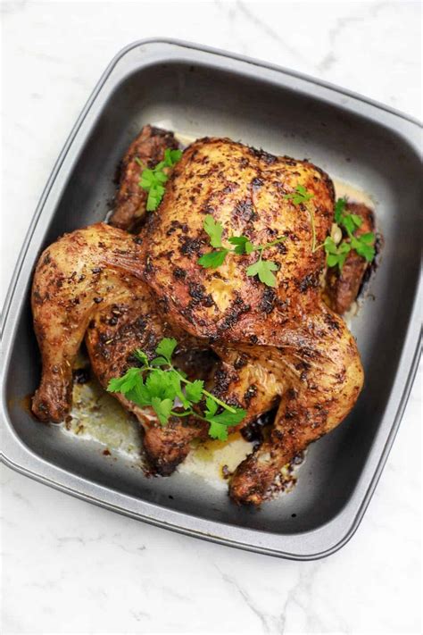 Marinated Roast Chicken Recipe - Recipe Vibes