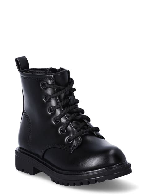 Wonder Nation Toddler Girls Combat Boots