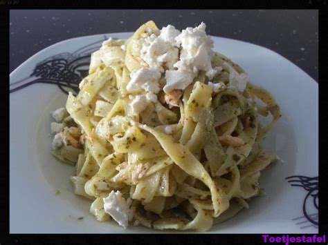 Tagliatelle Met Pesto En Zalm Lekker En Simpel