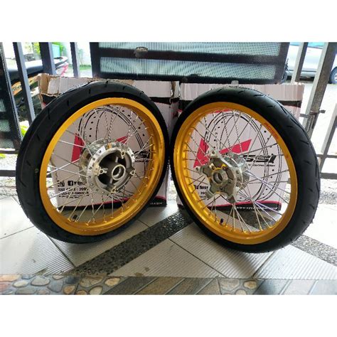 Jual VELG SET ROSSI 140 140 RING 17 TROMOL SET R15 V3 VIXION R155 XSR