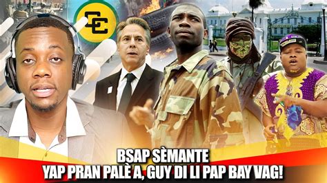 Jounal Premye L Avril Bsap Pare Pou Goumen Ak Guy Philippe Pou