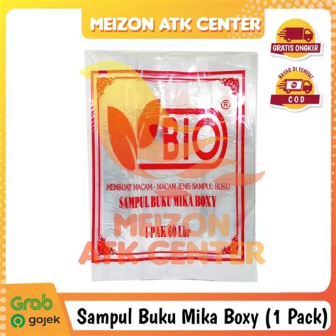 Sampul Buku Plastik Mika Uk Boxy 1 PACK Lazada Indonesia