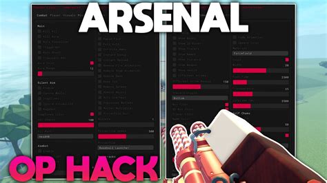 Roblox Arsenal Op Hack Script Gui Aim Silent Aim Esp Skins