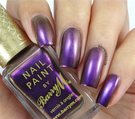 Barry M Aquarium Nail Paint Persian And Atlantis Swatches And Review