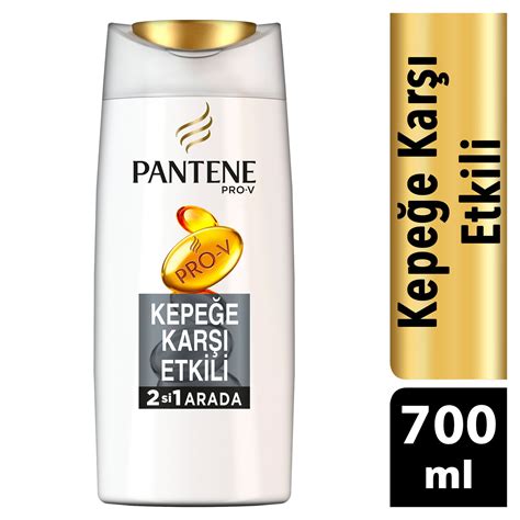 Pantene 2 si 1 Arada Kepeğe Karşı Etkili Şampuan 700 ml Migros