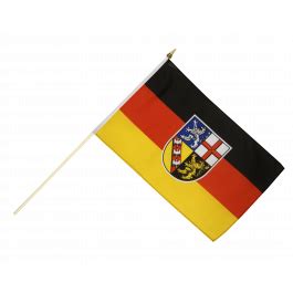 Stockflagge Saarland günstig kaufen flaggenfritze de