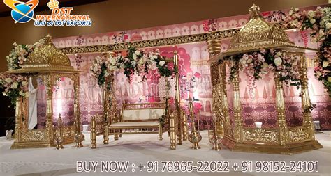 Grand Mughal Theme Wedding Fiber Stage Dst International