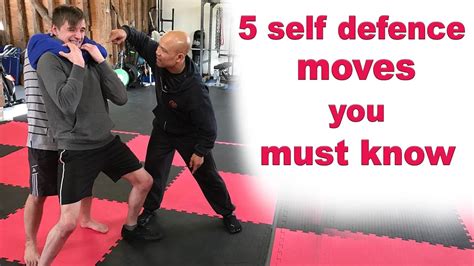 5 Self Defence Moves You Must Know Youtube