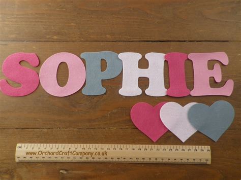 Large Felt Letters And Numbers X 7 75cm Quality Felt Etsy Uk