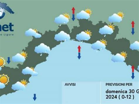 Meteo Cieli Nuvolosi Sulla Liguria E Qualche Goccia Di Pioggia