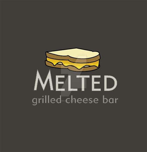 Melted Grilled Cheese Logo By Thestubbornhound On Deviantart