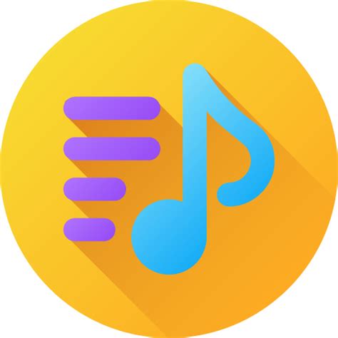 Letras De Canciones Iconos Gratis De Música