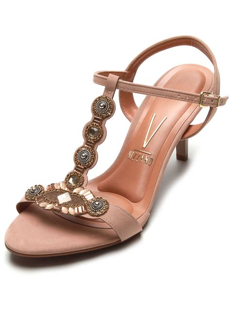 Sand Lia Vizzano Pedraria Nude Compre Agora Dafiti Brasil