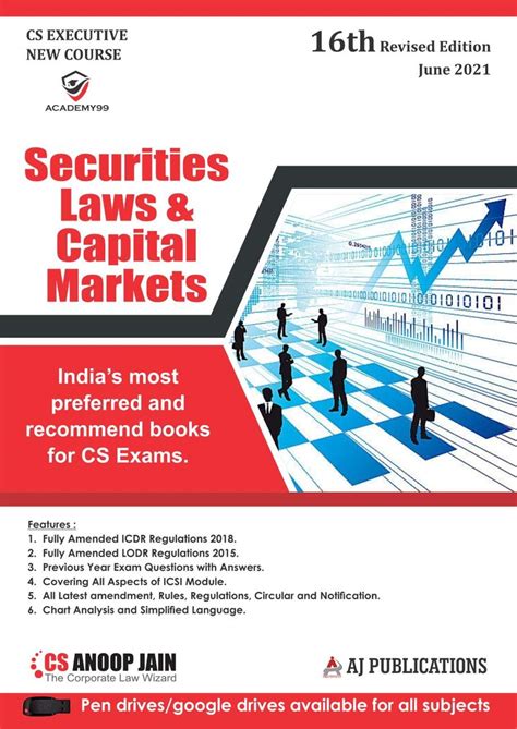 Buy Securities Laws Capital Markets For CS Exams 16 Edition Book