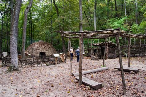 Monacan Indian Settlement Exhibit Natural Bridge State Park Virginia