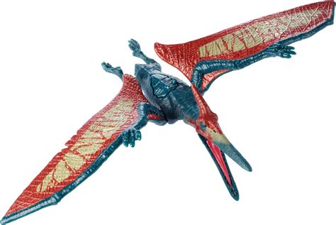 Amazon.com: Jurassic World Battle Damage Pteranodon Figure [Colors May ...