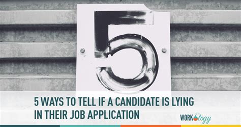 5 Ways To Spot A Lying Candidate In Their Job Application