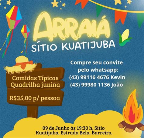 Arraiá Sítio Kuatijuba Turismo Apucarana