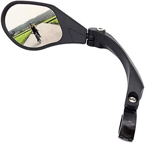 Hafny New Handlebar Bike Mirror Hd Blast Resistant Glass Lens Hf