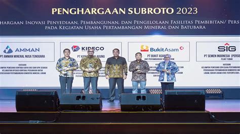 Semen Indonesia Dan Anak Usaha Raih Subroto Award 2023 Siard Id