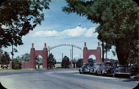 Entrance Gate to F.E. Warren Air Force Base Cheyenne, WY