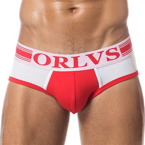 Nova Orlvs Marca Gay Men Underwear Cuecas Calcinhas Dos Homens